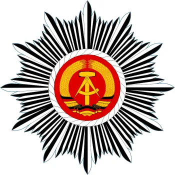 DDR Autoaufkleber Volkspolizei