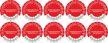 Geprüft Schlauchprüfung DIN EN 671-3