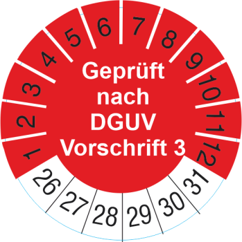geprüft nach dguf vorschrift 3