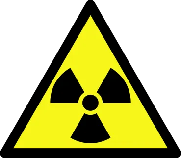Warnung vor radioaktiven Stoffen