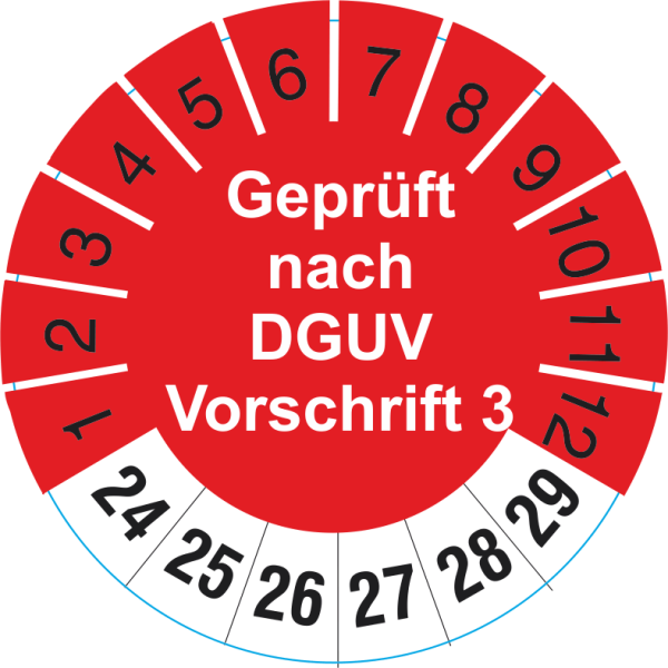 geprüft nach dguf vorschrift 3