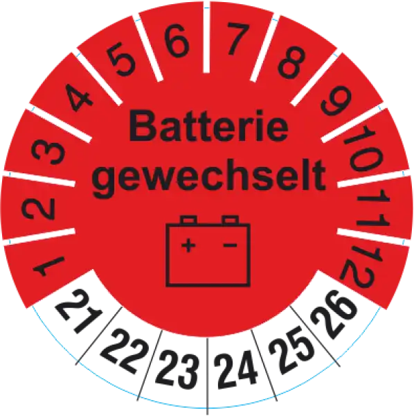 Batterie gewechselt
