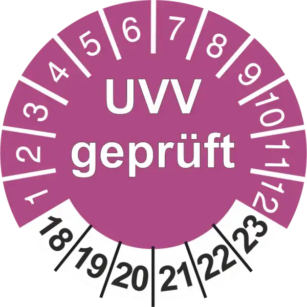 UVV geprüft