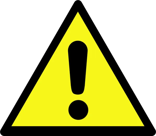 Warnzeichen Arbeitsschutz