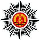 DDR Autoaufkleber, Volkspolizei