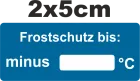 Frostschutz Aufkleber 10 Stück